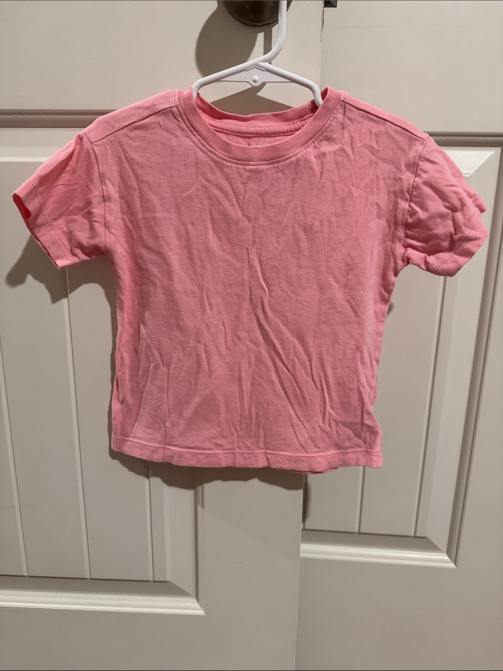 Old Navy Pink Short Sleeve Crewneck Tee for Kids